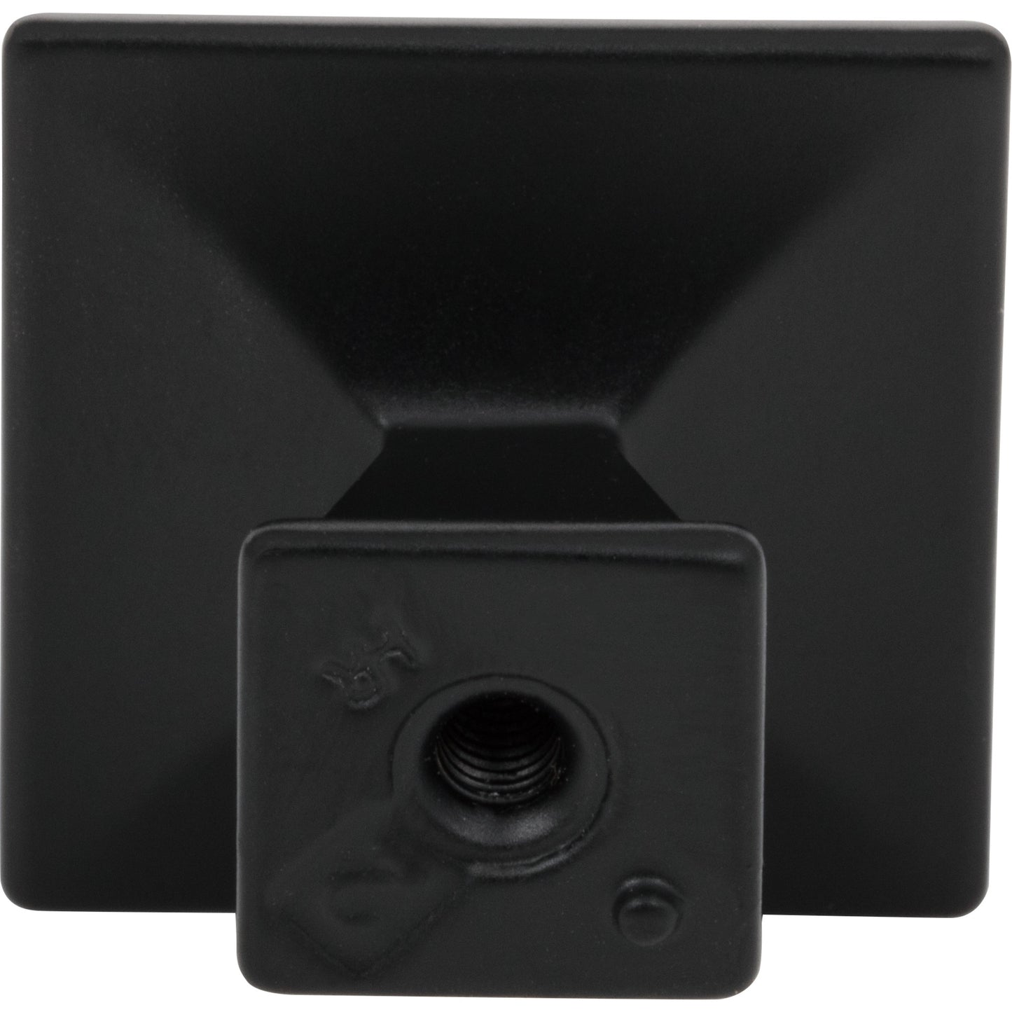 JEFFREY ALEXANDER 944MB Roman 1-1/4" Length Square Knob - Matte Black