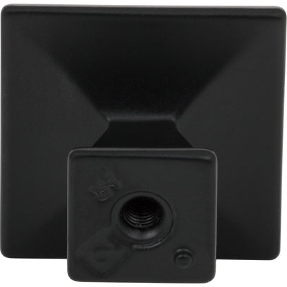 JEFFREY ALEXANDER 944MB Roman 1-1/4" Length Square Knob - Matte Black