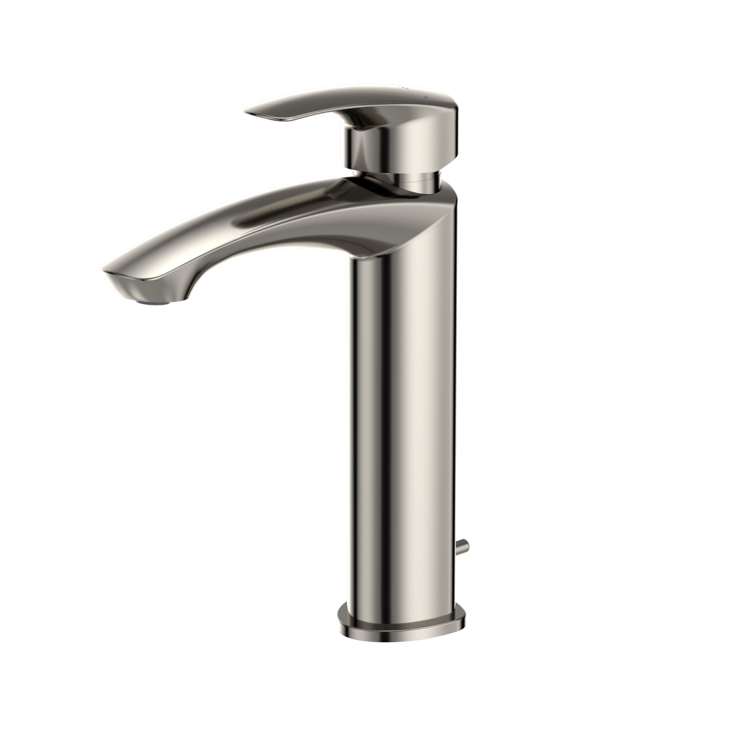 TOTO TLG09303U#PN Gm 1.2 Gpm Single Handle Semi-Vessel Bathroom Sink Faucet With Comfort Glide Technology - Polished Nickel