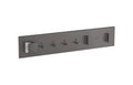 AXOR 12573341 ShowerComposition Thermostatic Module Trim for 4 Functions - Brushed Black Chrome