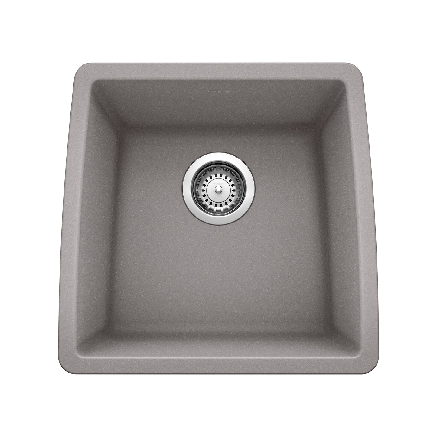 BLANCO 440082 Performa Performa SILGRANIT 17" Undermount Bar Sink - Metallic Gray in Metallic Gray