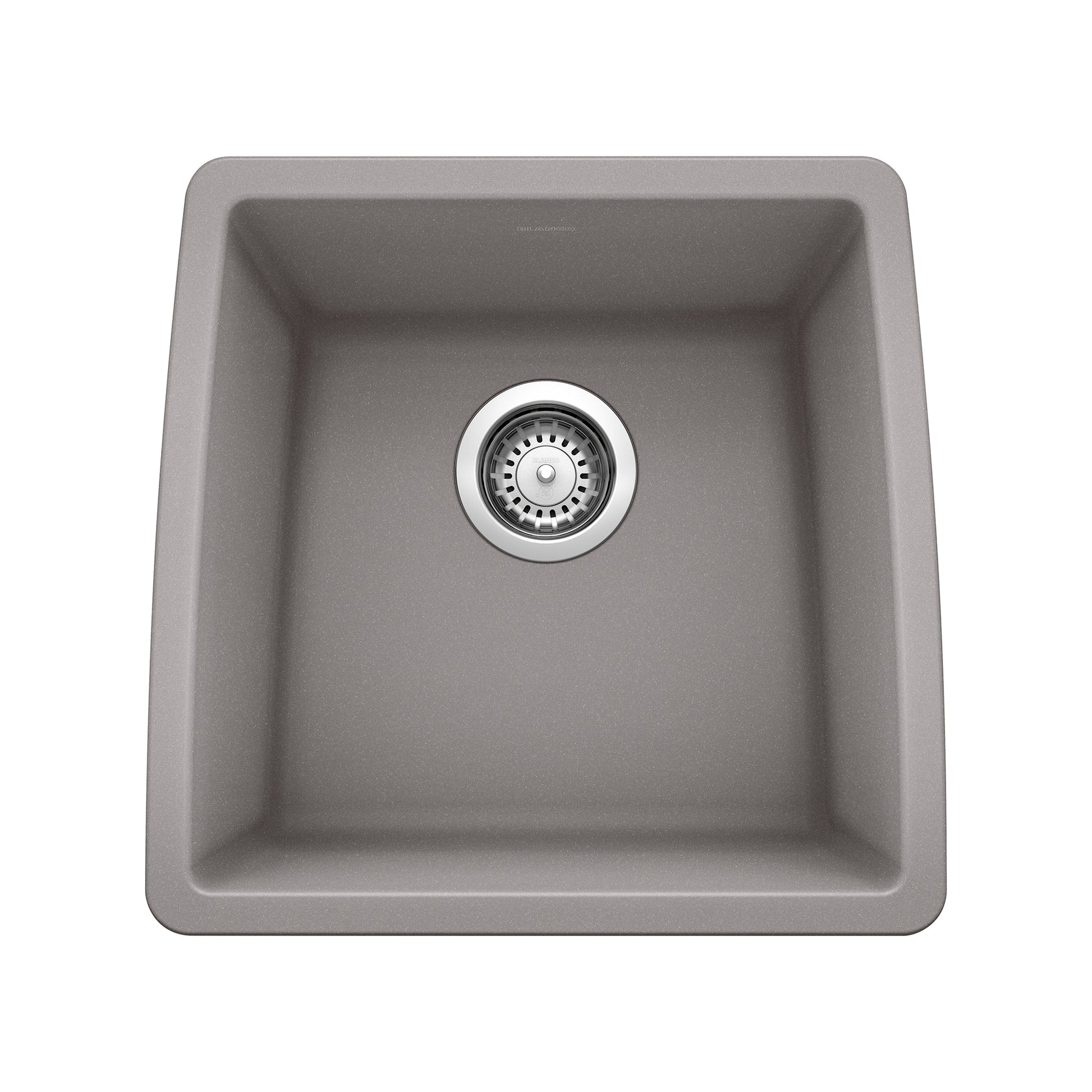 BLANCO 440082 Performa Performa SILGRANIT 17" Undermount Bar Sink - Metallic Gray in Metallic Gray