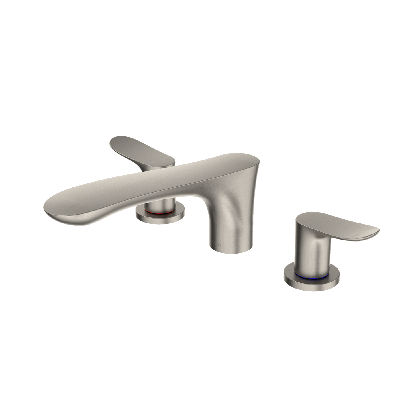 TOTO TBG01201U#BN GO Two-Handle Deck-Mount Roman Tub Filler Trim , Brushed Nickel