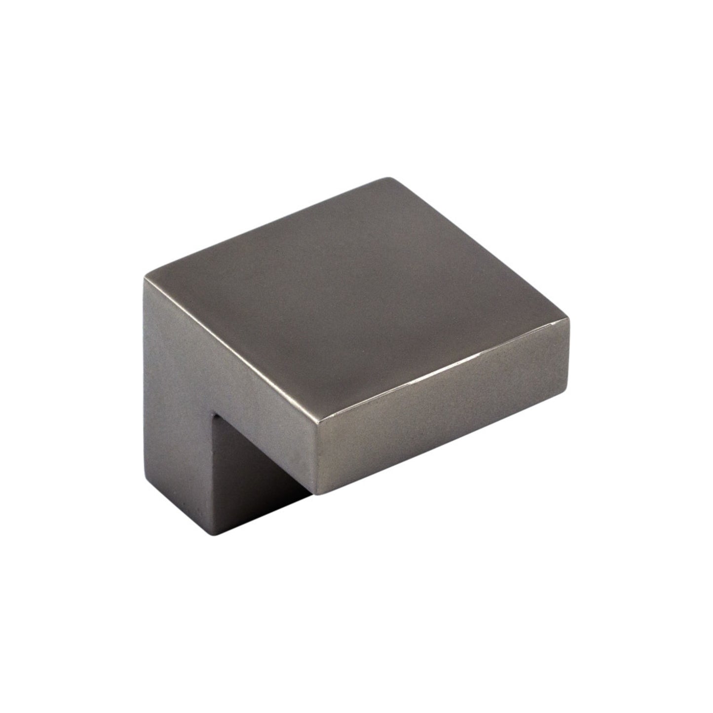 TOP KNOBS M2160 Square 1" Length Square Knob - Ash Gray