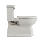 TOTO MS964124CEFG#11 Soiree One Piece Elongated 1.28 Gpf Universal Height Skirted Toilet With Cefiontect - Colonial White