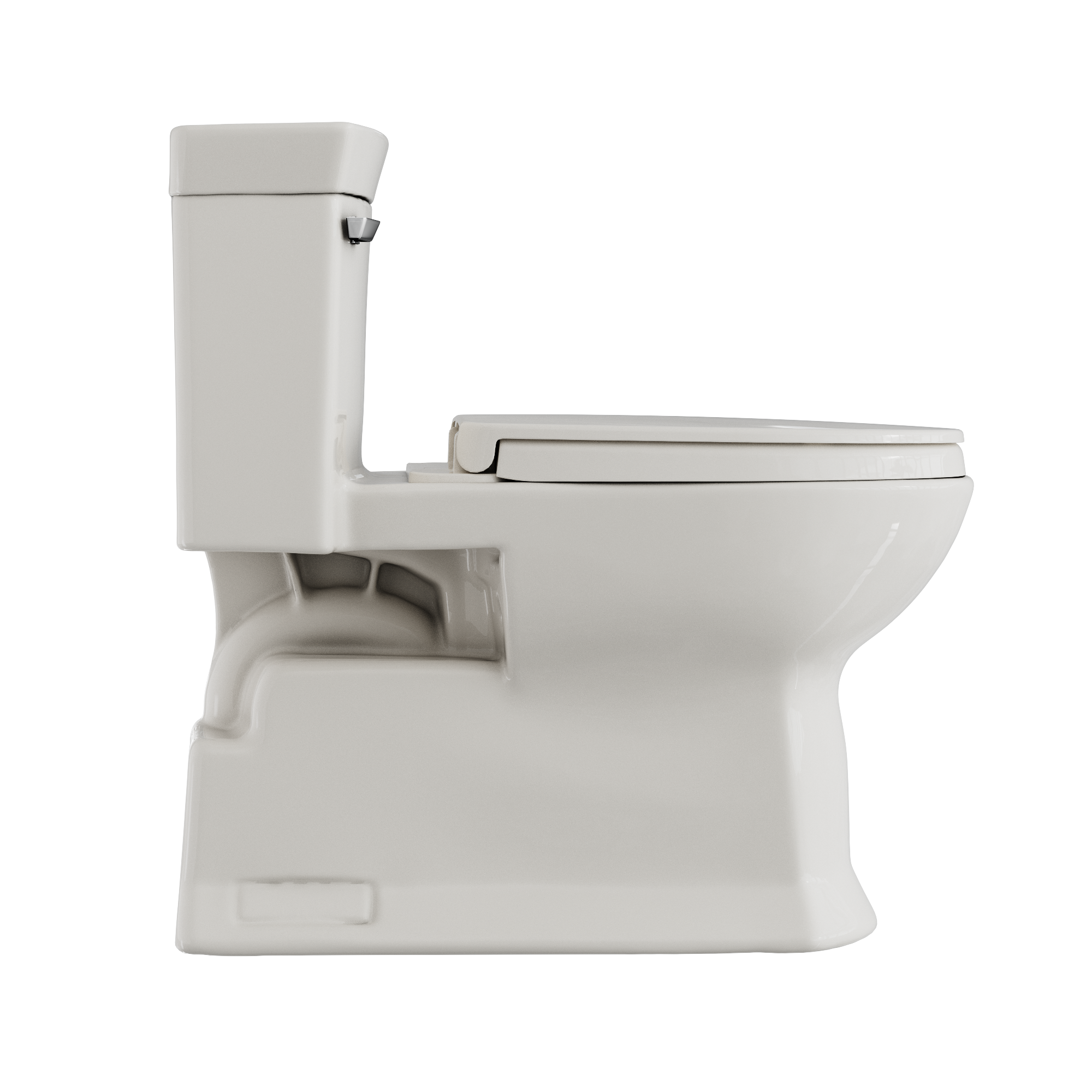TOTO MS964124CEFG#11 Soiree One Piece Elongated 1.28 Gpf Universal Height Skirted Toilet With Cefiontect - Colonial White