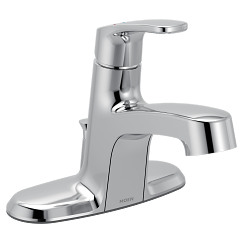 MOEN L45701 Chateau One-Handle Low Arc Bathroom Faucet - Chrome