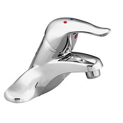 MOEN L4605 Chateau One-Handle Low Arc Bathroom Faucet - Chrome