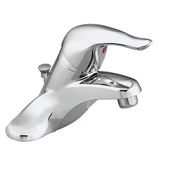 MOEN L4621 Chateau One-Handle Low Arc Bathroom Faucet - Chrome