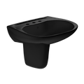 TOTO LHT242.8#51 Prominence Oval Wall-Mount Bathroom Sink And Shroud For 8 Inch Center Faucets - Ebony