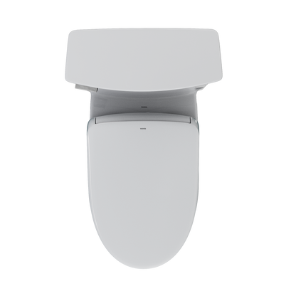 TOTO MW9644726CEFG#01 Washlet+ Soiree Elongated 1.28 Gpf Universal Height Toilet With S7 Bidet Seat - Cotton White