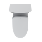 TOTO MW9644736CEFG#01 Washlet+ Soiree Elongated 1.28 Gpf Universal Height Toilet With S7A Bidet Seat - Cotton White