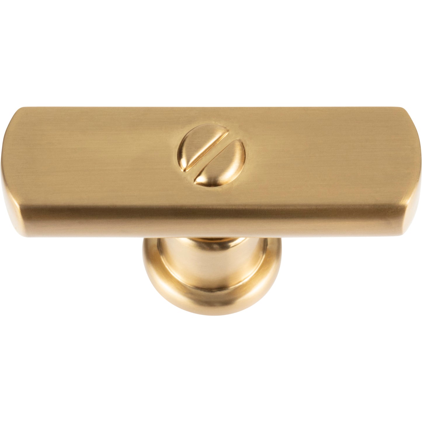 ATLAS A981-WB Everitt 2" Length Bar Knob - Warm Brass