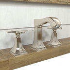 HANSGROHE 31306831 Metropol Classic Widespread Faucet 110 with Cross Handles and Pop-Up Drain, 1.2 GPM - Polished Nickel