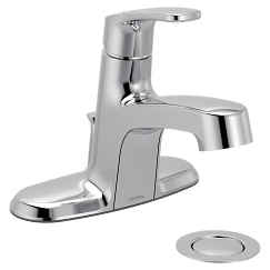 MOEN L645725 Chateau One-Handle Low Arc Bathroom Faucet - Chrome