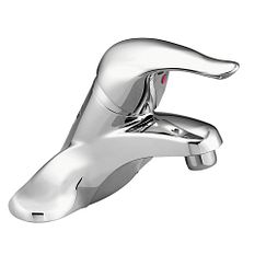 MOEN L64600 Chateau One-Handle Low Arc Bathroom Faucet - Chrome