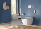 TOTO CWT4494549CMFGA#MS Washlet+ Sp Wall-Hung Square-Shape Toilet With Sw Bidet Seat And Duofit In-Wall 1.28 And 0.9 Gpf Dual-Flush Tank System - Cotton White
