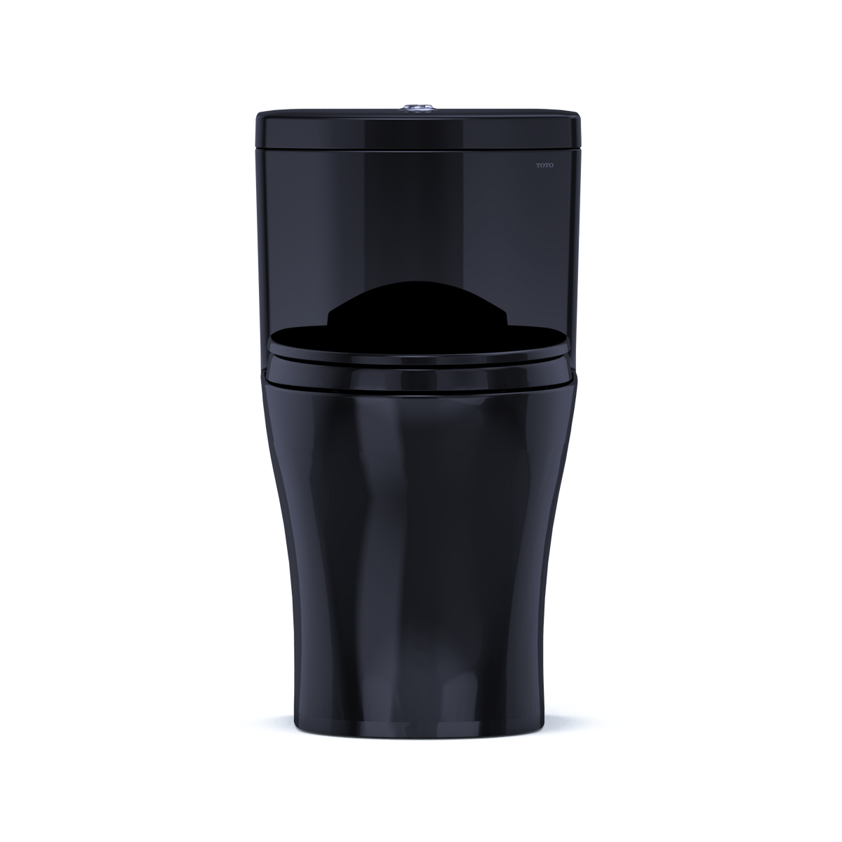 TOTO MS646124CEMFN#51 Aquia Iv One-Piece Elongated Dual Flush 1.28 And 0.9 Gpf Universal Height - Ebony