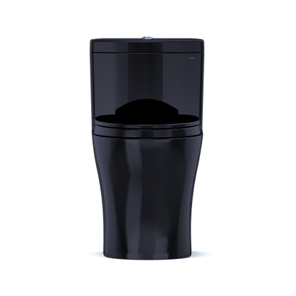 TOTO MS646124CEMFN#51 Aquia Iv One-Piece Elongated Dual Flush 1.28 And 0.9 Gpf Universal Height - Ebony