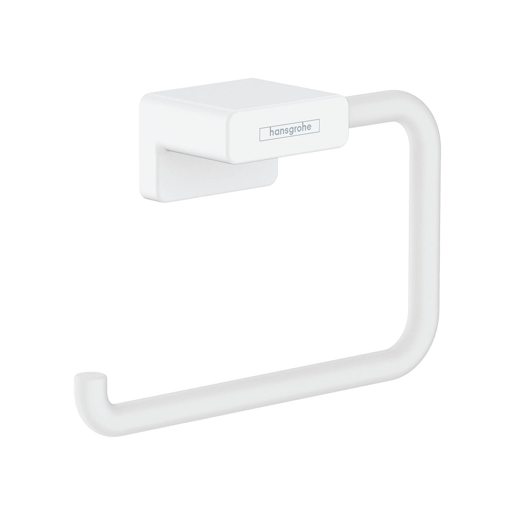HANSGROHE 41771700 AddStoris Toilet Paper Holder without Cover - Matte White