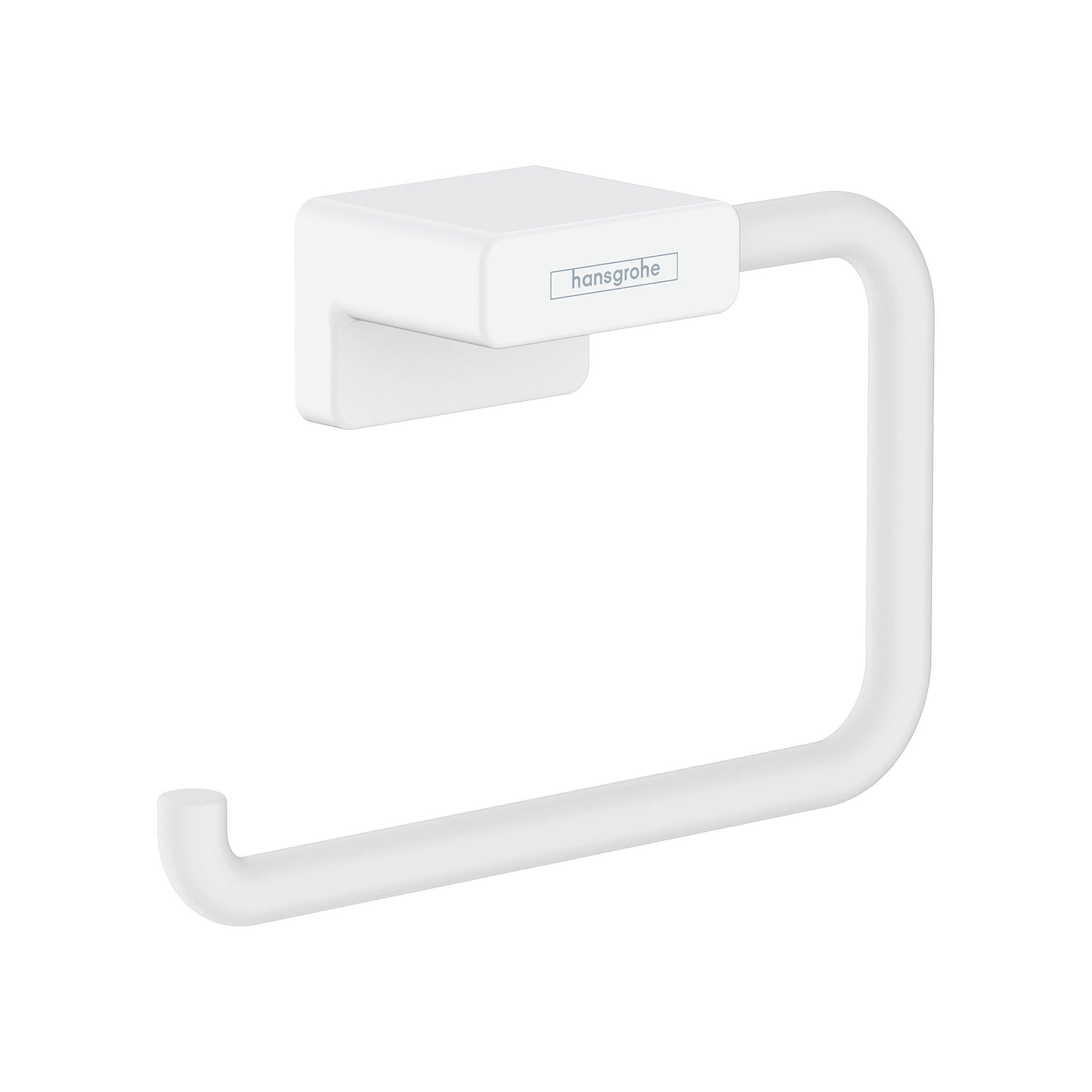 HANSGROHE 41771700 AddStoris Toilet Paper Holder without Cover - Matte White