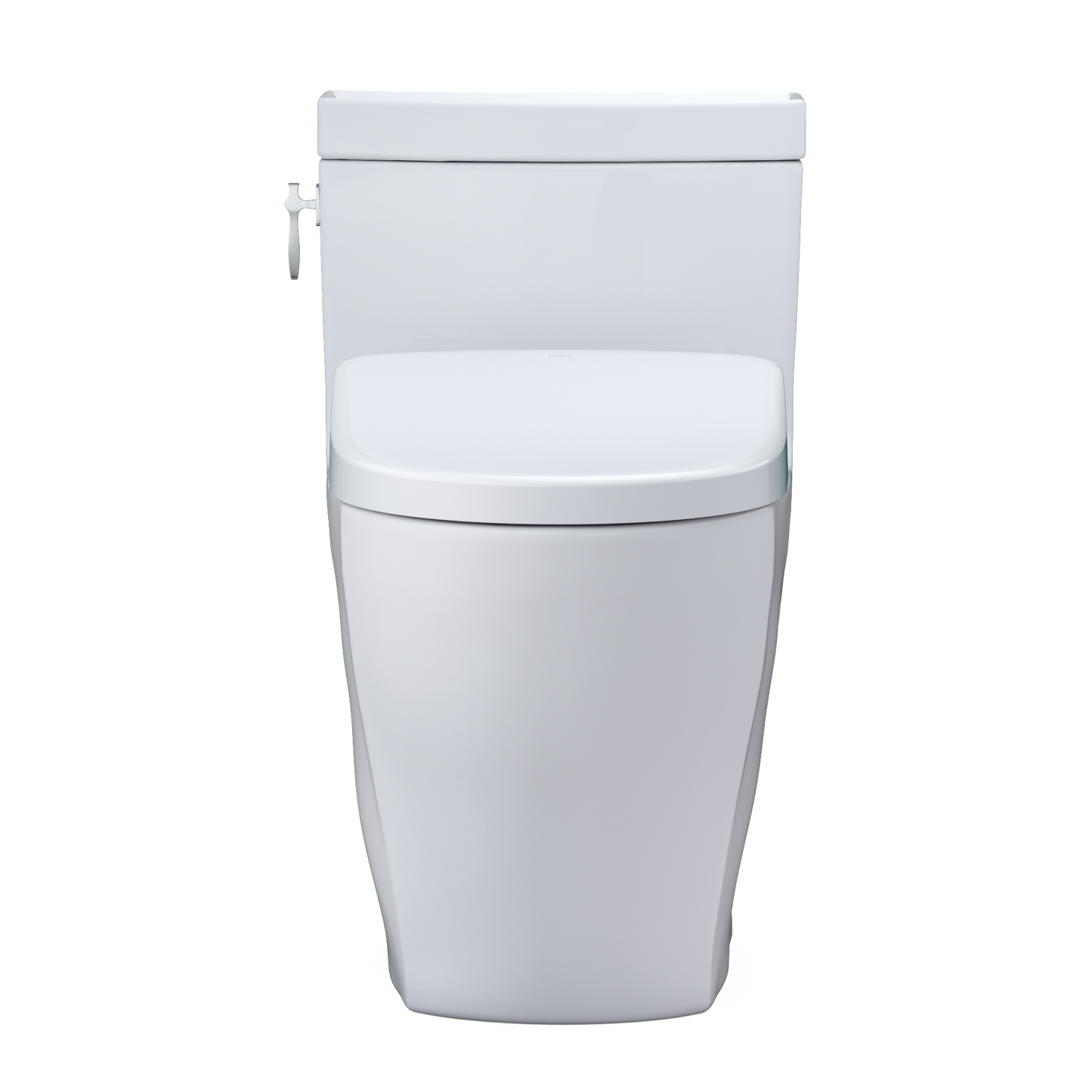 TOTO MW6264736CEFGA#01 Washlet+ Aimes One-Piece Elongated 1.28 Gpf Toilet With Auto Flush S7A Contemporary Bidet Seat - Cotton White