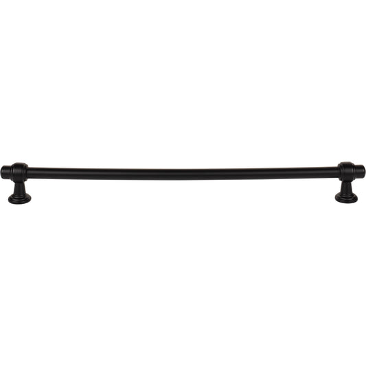 ATLAS 346-BL Bronte 11 5/16" Center to Center Bar Pull - Matte Black