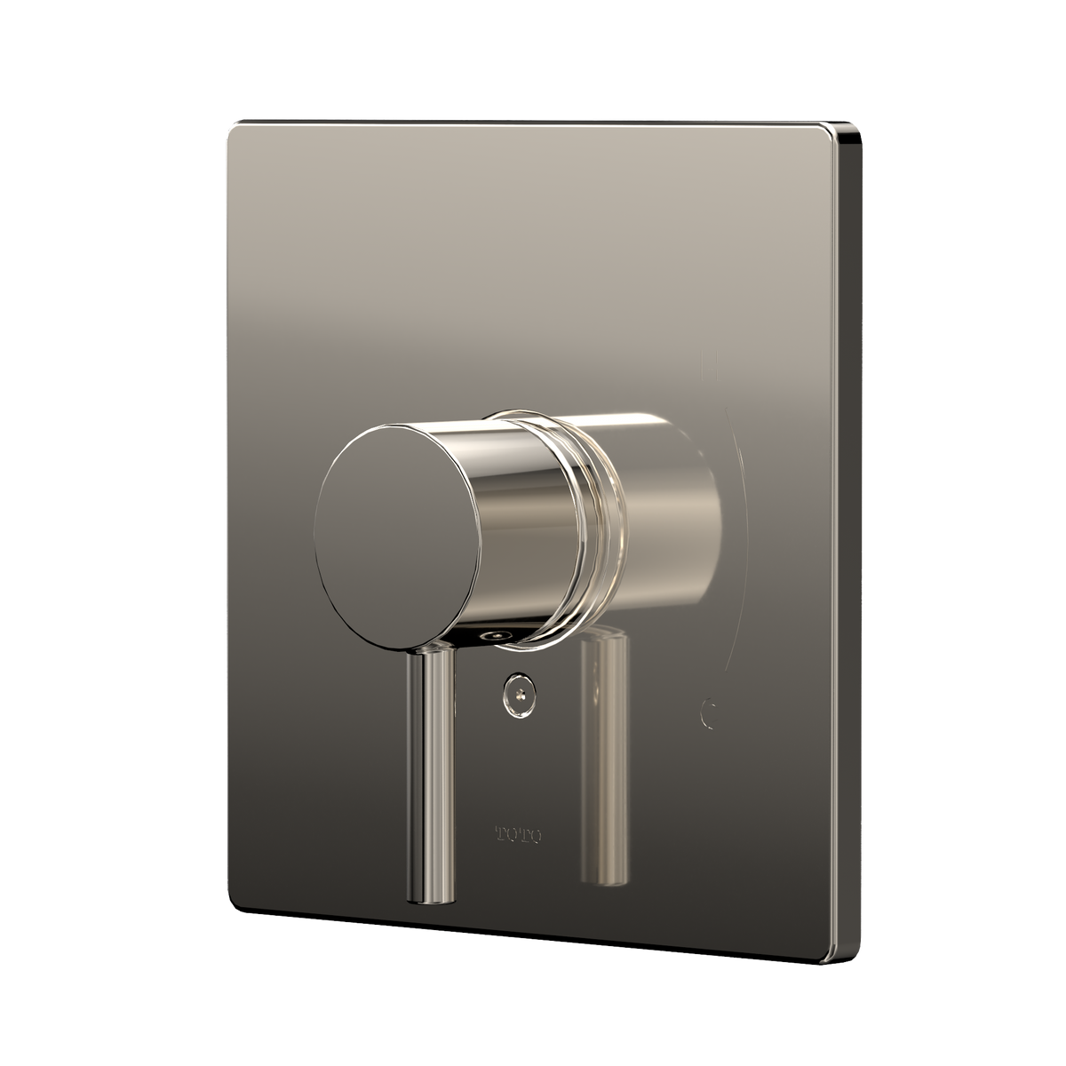 TOTO TBV02801U#PN Square Pressure Balance Valve Shower Trim - Polished Nickel