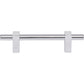 JEFFREY ALEXANDER 478-96PC Larkin 1 96 mm Center-to-Center Bar Pull - Polished Chrome