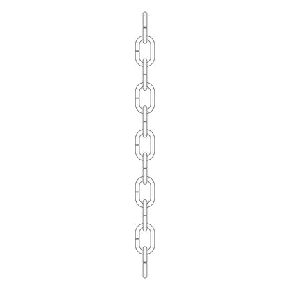 KICHLER 4927RZ Accessory Outdoor Chain Rubbed Bronze