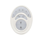 KICHLER 371075WHTR 6 Speed Dc Cooltouch Transmitter Full Function White