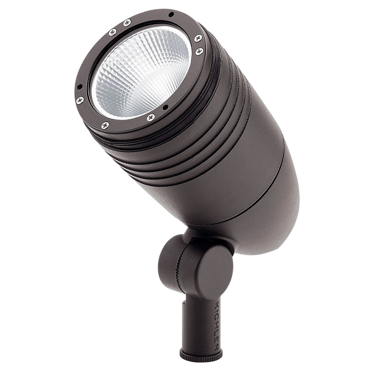 KICHLER 16216AZT30 C-Series 3000K 14W Large Accent 40-Degree Textured Architectural Bronze