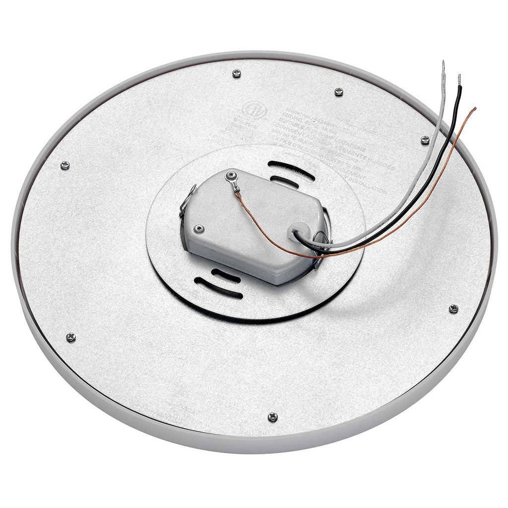 KICHLER 44246NILED30 Zeo 3000K Led 10" Round Flush Mount Brushed Nickel