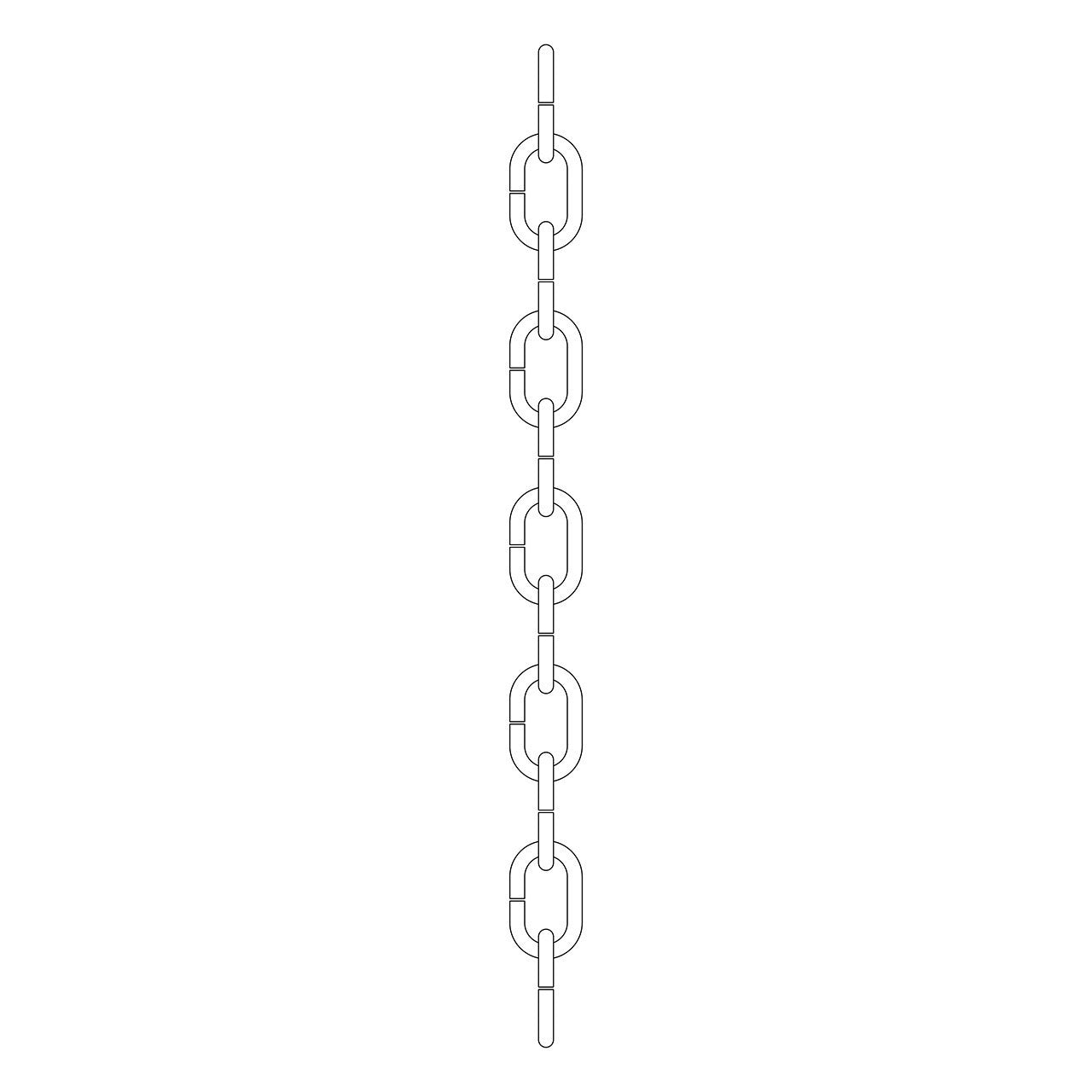 KICHLER 4921NI 36" Chain Brushed Nickel