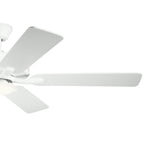 KICHLER 330019MWH 52" Basics Pro Designer Led Fan Matte White