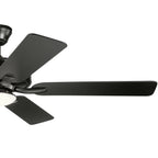 KICHLER 330019SBK 52" Basics Pro Designer Led Fan Satin Black