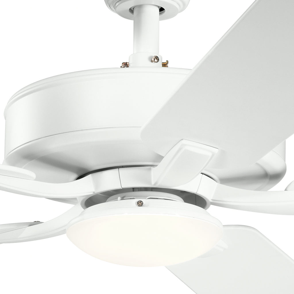 KICHLER 330019WH 52" Basics Pro Designer Led Fan White