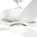 KICHLER 330019WH 52" Basics Pro Designer Led Fan White