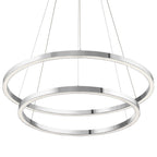 ELAN 83866 Opus 2 Ring XL LED Pendant Chrome