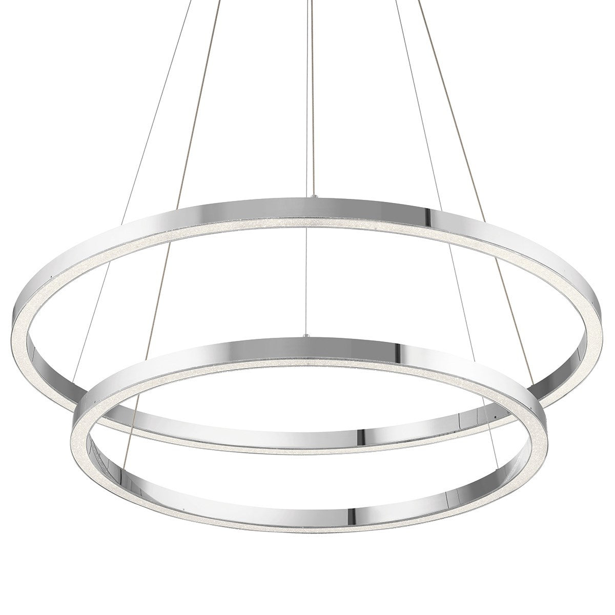 ELAN 83866 Opus 2 Ring XL LED Pendant Chrome