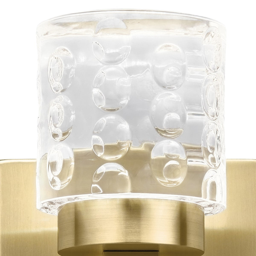 KICHLER 84039CG Rene 3000K Led Wall Sconce Champagne Gold
