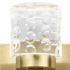 KICHLER 84039CG Rene 3000K Led Wall Sconce Champagne Gold