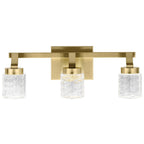 KICHLER 84041CG Rene 3000K Led 3 Light Vanity Light Champagne Gold