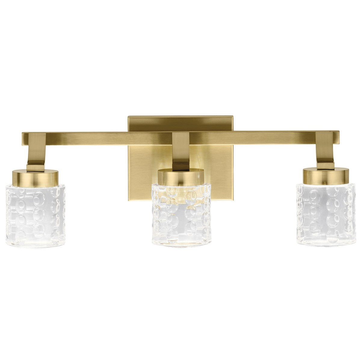 KICHLER 84041CG Rene 3000K Led 3 Light Vanity Light Champagne Gold