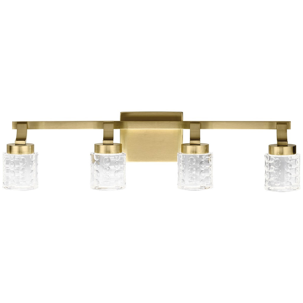 KICHLER 84042CG Rene 3000K Led 3 Light Vanity Light Champagne Gold