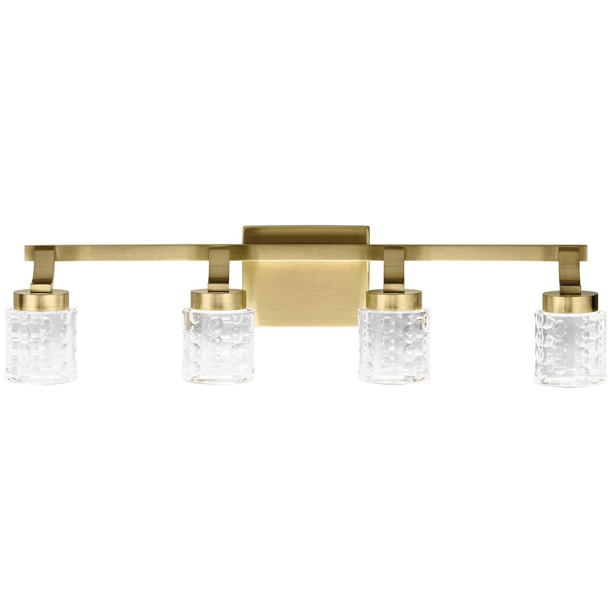 KICHLER 84042CG Rene 3000K Led 3 Light Vanity Light Champagne Gold