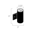KICHLER 15079CBR Up & Down Deck Light Centennial Brass