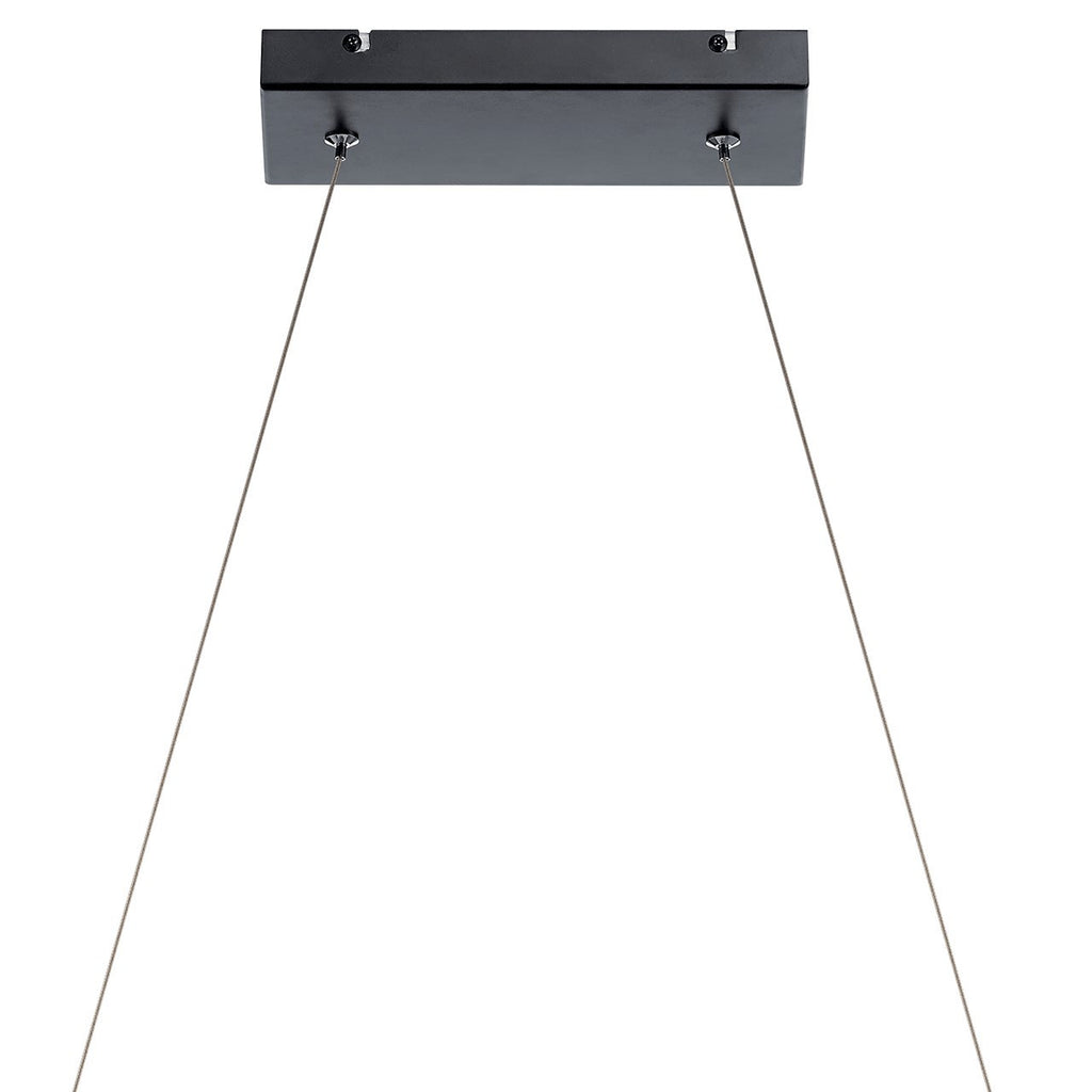 KICHLER 84125MBK Rowan Led Linear Chandelier Matte Black