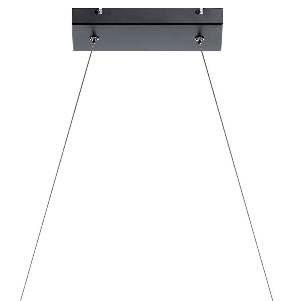 KICHLER 84125MBK Rowan Led Linear Chandelier Matte Black