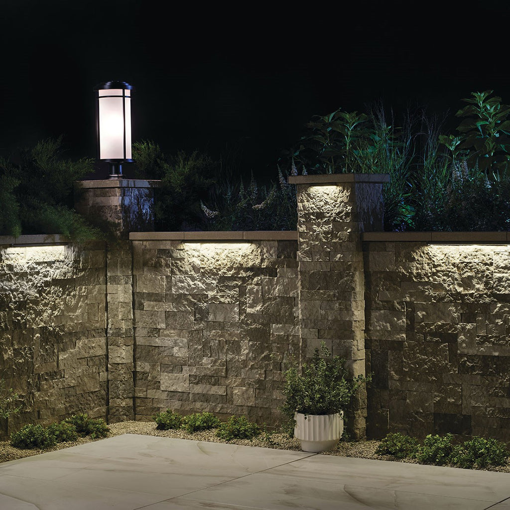 KICHLER 16103AZT27 12V 2700K Led 18" Hardscape Textured Architectural Bronze